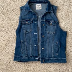 90s Style Denim Vest- NEVER WORN